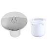 Shower Drain Cover Tray Waste Trap Plug Hole Cover Replacement Shower Enclosure Drain Accessories