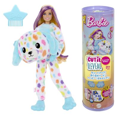 Barbie Cute Up Kigurumi Barbie Happy Dalmatian Barbie Doll Dress Up Doll House Doll Ages 3 and Up Light Blue HRK41