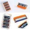 Premium 4pcs Lot Shaving Razor Blades With 5 Layer Blades For Mens Face Shaving
