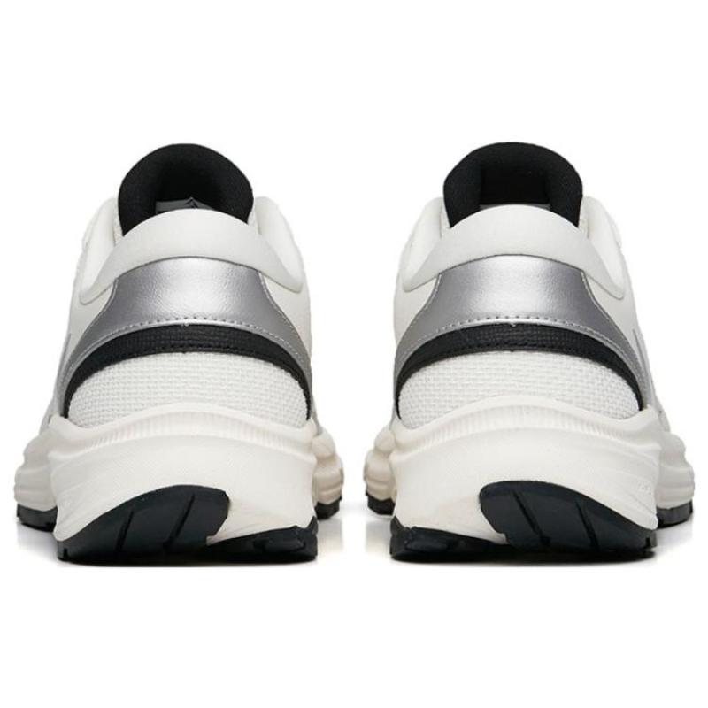 Anta AT952 Slip Resistant, Abrasion Resistant, Breathable, Lightweight Low Top Running Shoes Women's Ivory White Sneakers 922235597-1