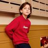 Champion Kids' Fleece-lined Mock Neck Pullover Sweatshirt