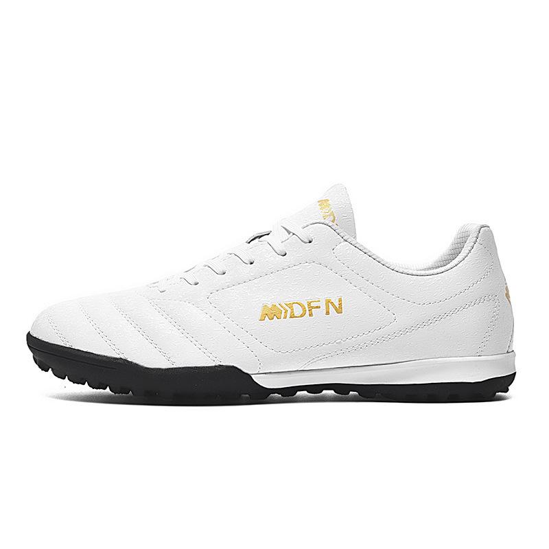 Low-top Football Shoes Tf Broken Nails Artificial Flat AG Nails Leather Feet Boys and Girls Children and Adolescents Students Training Shoes