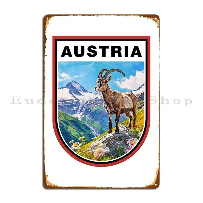 Austria Metal Sign Design Pub Club Designer Garage Garage Tin Sign Poster 20x30cm(7.8x11.8inch)