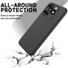 For TECNO Spark 20 Pro Case Slim-Fit Liquid Silicone Lined Soft Fiber Phone Guard Cover