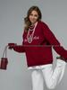 American Style Loose Fit Printed Round Neck Pullover Hoodie