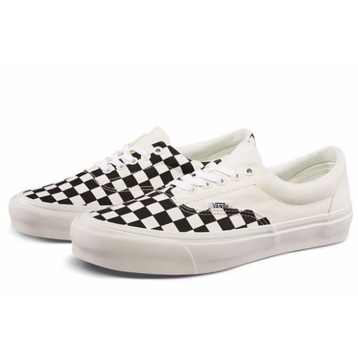Vans Era CRFT Podium Unisex Sneakers White Checkerboard Black VN0A3WLRVPN