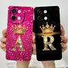For Tecno Spark 30 5G Case KL8 Phone Cover Crown Letter Soft Silicone Funda for Techno Spark 30 5G Back Shell Spark30 5G Bumper