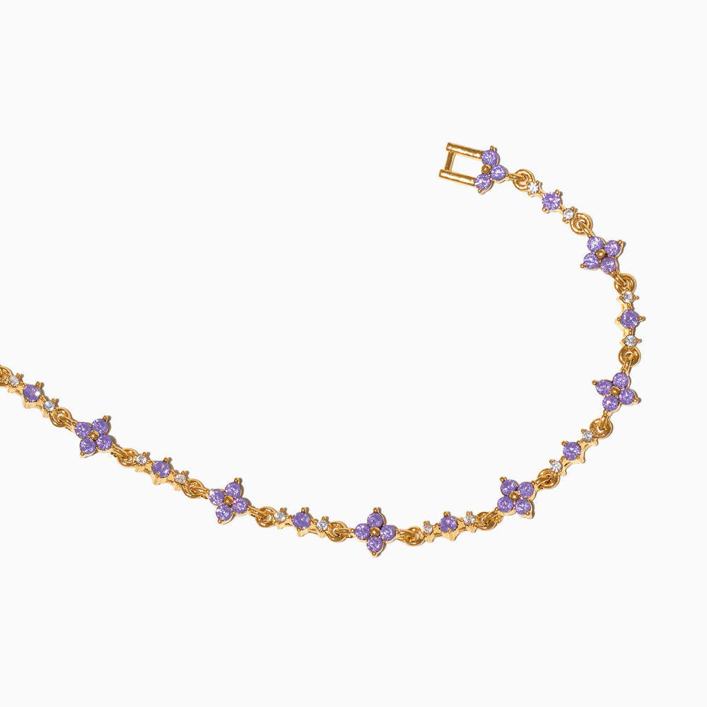 18K Gold Plated Exquisite Butterfly Ladies Cute Heart shaped Star Flower Pendant Zircon Bracelet Chain Y2K Jewelry Gift
