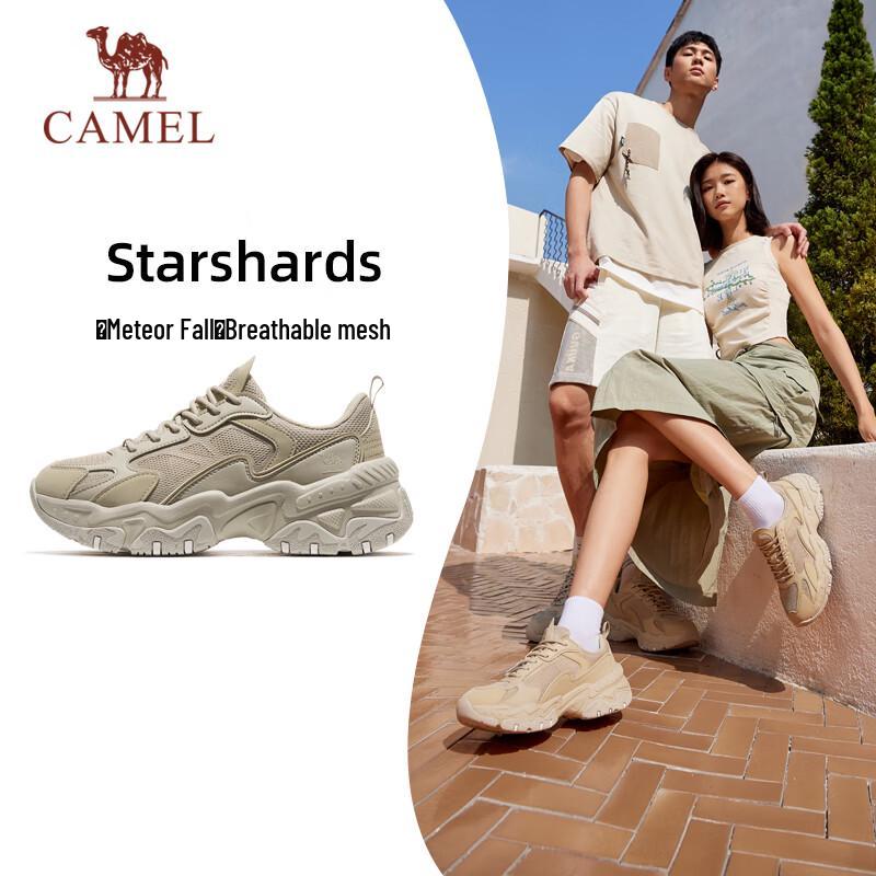 CAMEL Women s Retro Platform Mesh Sneakers 39