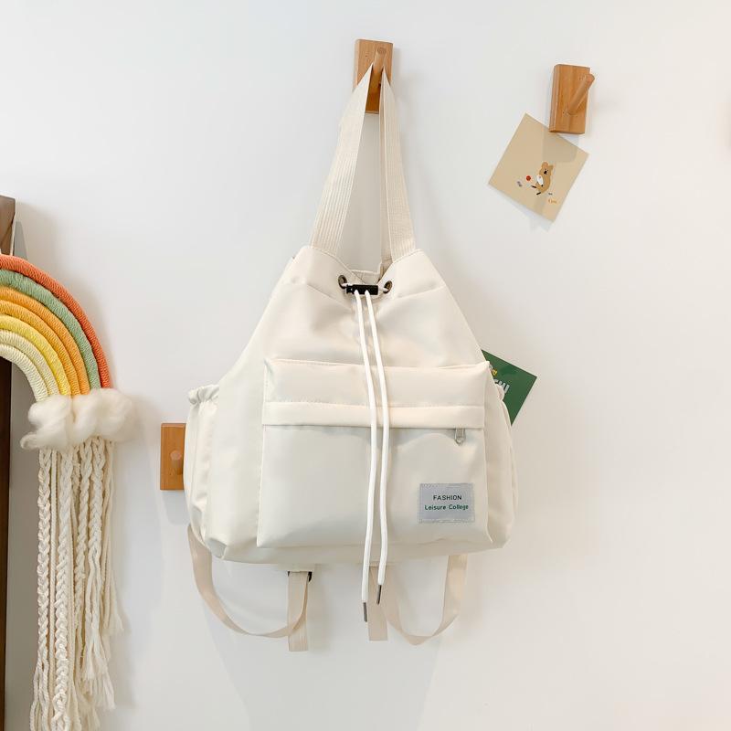 

Проста та містка повсякденна сумка-тоут, гарна текстурована сумка через плече 2024 року, жіноча однотонна портативна сумка під пахву білий