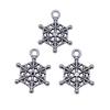 Snowmen Charms Snowflake Pendants For Winter Christmas Themed Jewelry