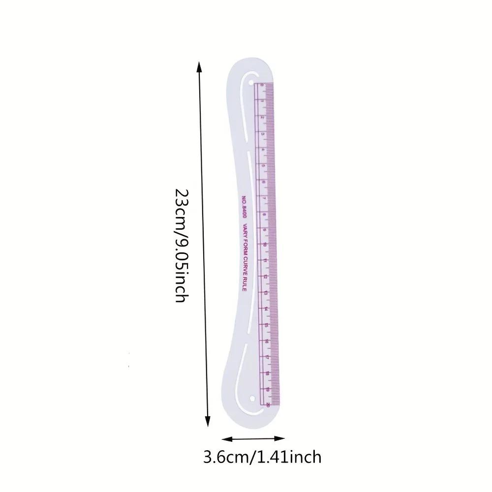 1pc Multi-Functional Ruler Put Yardstick Sewing Clothing Ruler Patchwork Sewing Ruler Seam Gauge Tailor Pattern Making