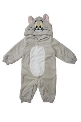 Tom und Jerry Kostüm Overall Flauschiger Fleece Babykleidung für Jungen und Mädchen