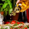 Stainless Steel Auto Wine Pourer Coffee Syrup Dispenser Gravity Flipping Dust Lid Olive Oil Liquor Bottles Metal Pour Spout