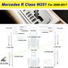 For Mercedes R Class W251 2006-2017 Car-Styling  Carbon Fiber Car Interior Center Console Color Change Molding Sticker Decals