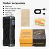 13000LM High Power LED Flashlight Built-in 10000mAh Large Battery USB Rechargeable Aluminum alloy Torch Emergency Power Bank