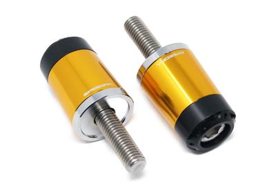 SSK Heavy Weight Handlebar End Slider Long Type SUZUKI GSX-R1000/R 2017 - Color: Gold SUZUKI GSX-R1000/R 2017