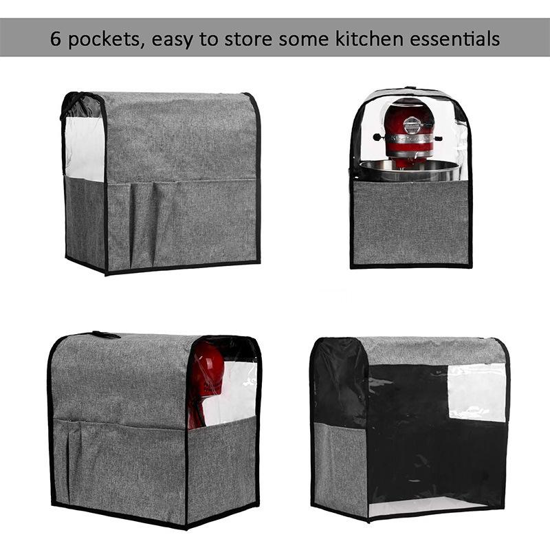 Household Waterproof Kitchen Accessories Blender Dust Cover For Kitchen Standing Mixer Machine Supplies Mixer Dust Proof Cover