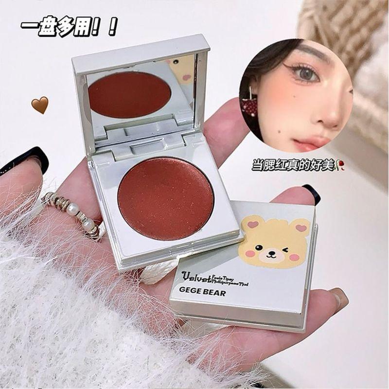 Gege Bear - Velvet Tipsy Lip & Cheek Mud - 4-6