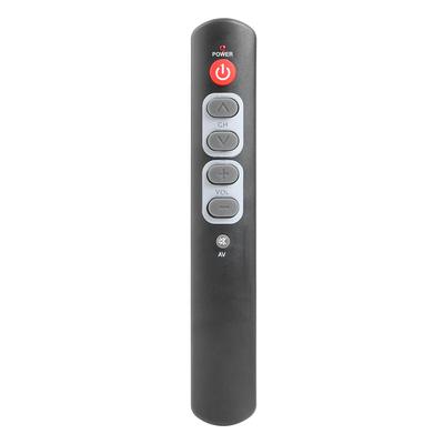 Universal-Fernbedienung mit 6 Lerntasten, große Tasten, Infrarot-IR-Fernbedienung für Smart TV Box STB DVD DVB VCR HIFI Ampl