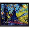 Uhomate Mary Popp Vincent Van Gogh Starry Night Posters Home Canvas Wall Art Nursery Decor Living Room Wall Decor A066 (8X10)