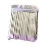 7cm Pink Pointed Tip Cotton Swab for Makeup, Eyebrow, Lip Tattoo, Eyeliner, and Eyelash Correction.