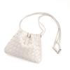 Summer New Leather Hand-woven Cloud Bag Women's Versatile Lucky Bag Women's Shoulder Messenger Bag Women's