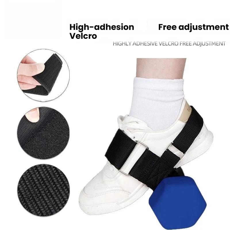 Upgraded Adjustable Weight Dumbbell Strap for Men Women Soft Leg Flexion Extension Strap for Fitness & Bodybuilding