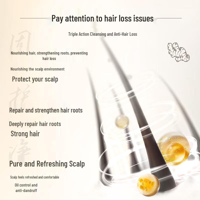 San Ge Mo Fa Jiang Ginger Anti-Hair Loss Shampoo