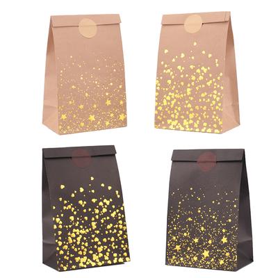 10 STK kraftpapir gavepose Godteri kjeks kraftpapirposer gaveinnpakning Bryllup hjemme Fest bursdagsgave emballasje kattemønster