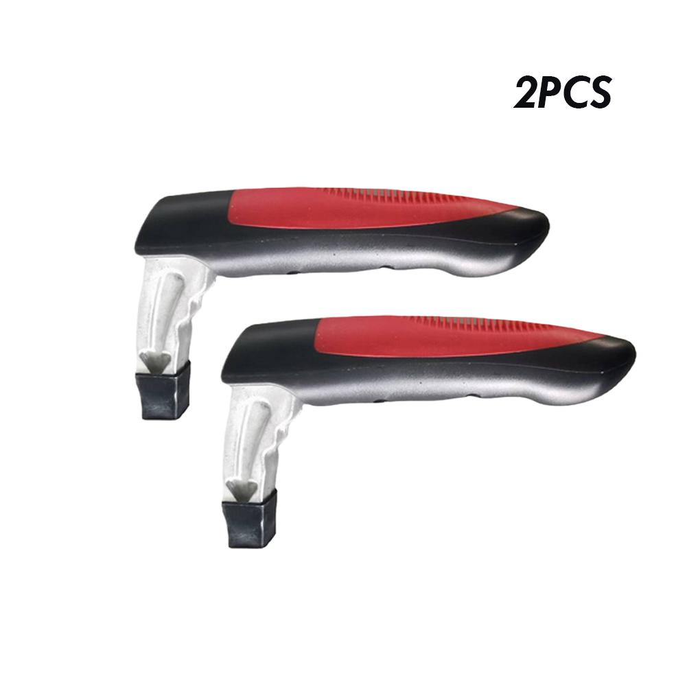 Multifunctional Car Indoor Door Handle 1/2PCS Window-breaking Car Safety Hammer Escape Hammer Non-slip Automotive Accessories