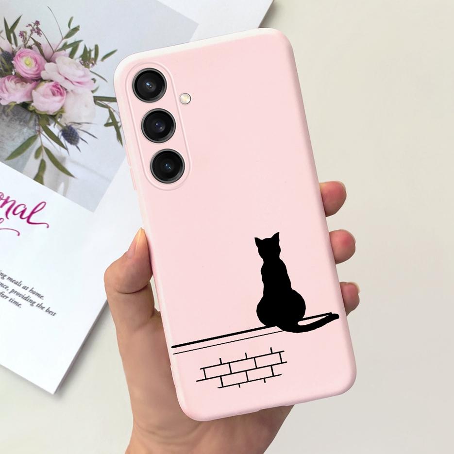 For Samsung Galaxy A55 Case A15 A25 A35 5G Stylish Candy Painted Cover Soft TPU Phone Case For Samsung A15 Galaxy A25 2023 Shell