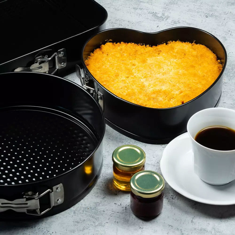 Zestaw tortownic blaszanych Non-stick 3 ele. KLAUSBERG KB-7184