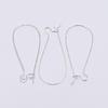 50Pcs Teardrop Ear Wire Earring Hooks Sturdy Earring Hooks Adornment Perfect For Fashionable Jewelry Crafting