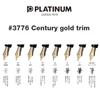 Platinum Fountain Pen #3776 Century Chenonceau White Fine Nib PNB-15000#2-2