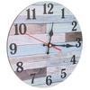 Wall Clock Industrial Style Round Silent Clock Home Decoration Commercial Retro Decorative Wall