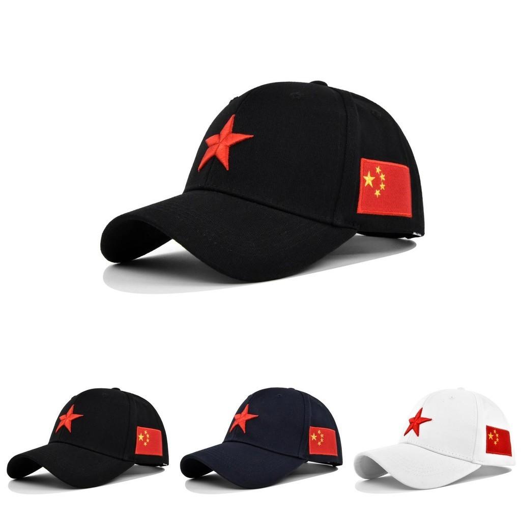 Duck Tongue Cap Five Pointed Star Threedimensional Embroidery Cap Baseball