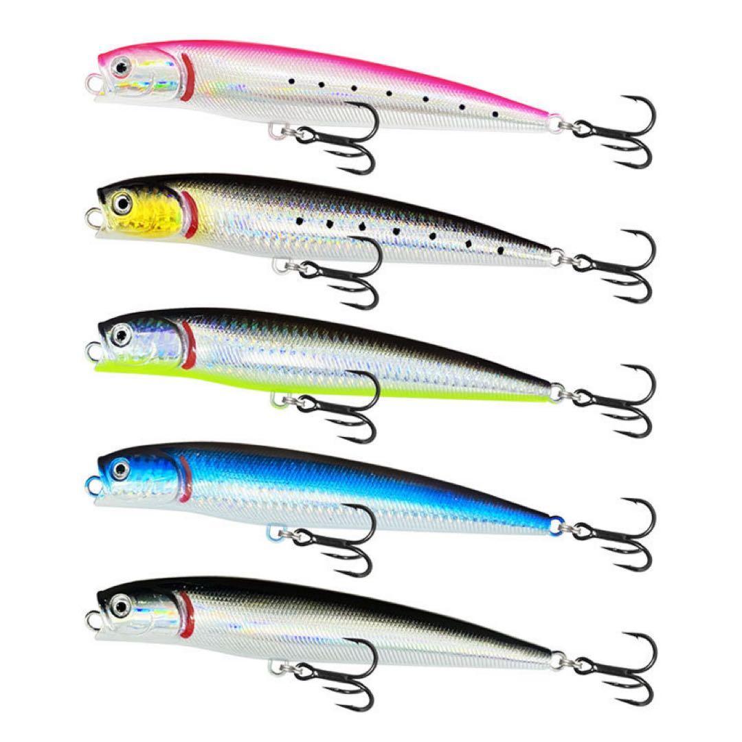 Used No.117 Daiwa Style More Than Salt Pencil Style 25g Floating Minnow