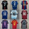 Vintage Retro Football Jersey Men Women Short Sleeve Soccer Shirt Classic Team Uniform Sport Wear