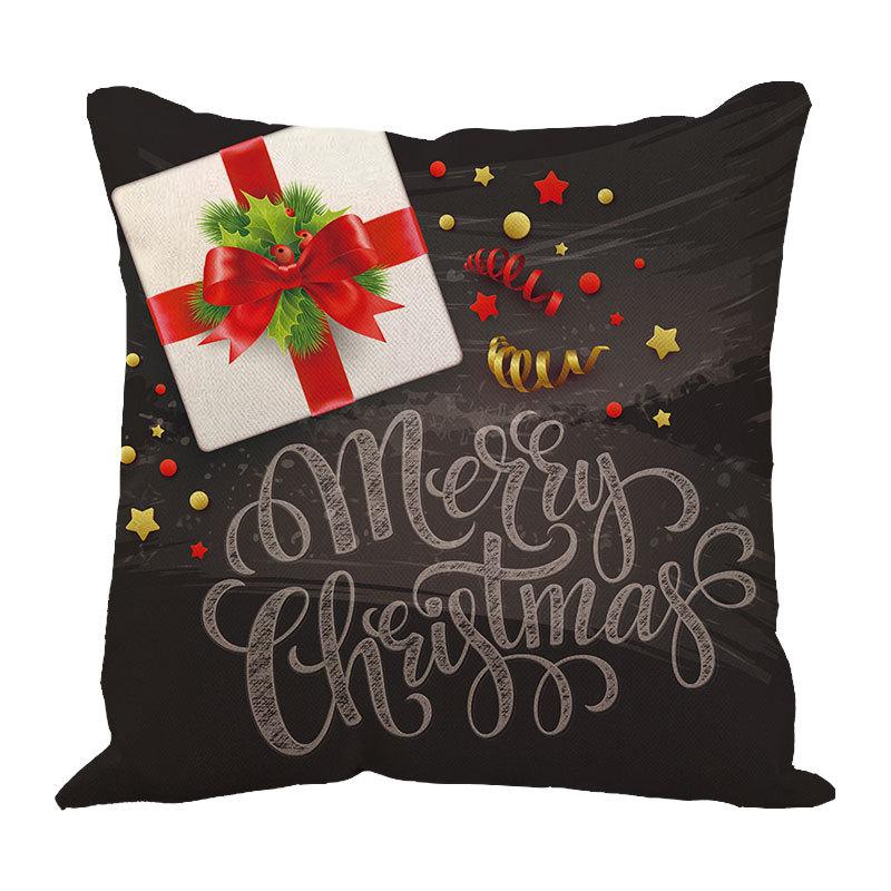 New Linen Christmas Pillows Linen Cushion Pillow Cover Pillow Pillow Car Pillow Sofa Pillow Cover