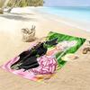 Wicked Print Beach Towel, Large Soft Quick Dry Towel for Beach Camping Swimming