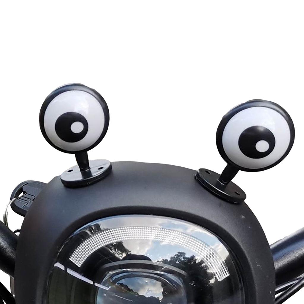 Electric Car Eye Personality Decoration Battery Car Locomotive Transformation Decoration Funny Motorcycle Helmets Cute Decor