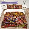 Rayman Pattern Bedding Uilt Set Uilt Cover Pillowcase Home Decoration Birthday Gift (1 * Duvet Cover + 2 * Pillowcase Without Core)129