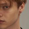 Vnox 2026 Nový Punk Rock Kruhový Náušnice pro Muže Chlapce, Náušnice s Kostrou Dinosaura s Dírou, Antialergické Výročí Šperky pro Něj