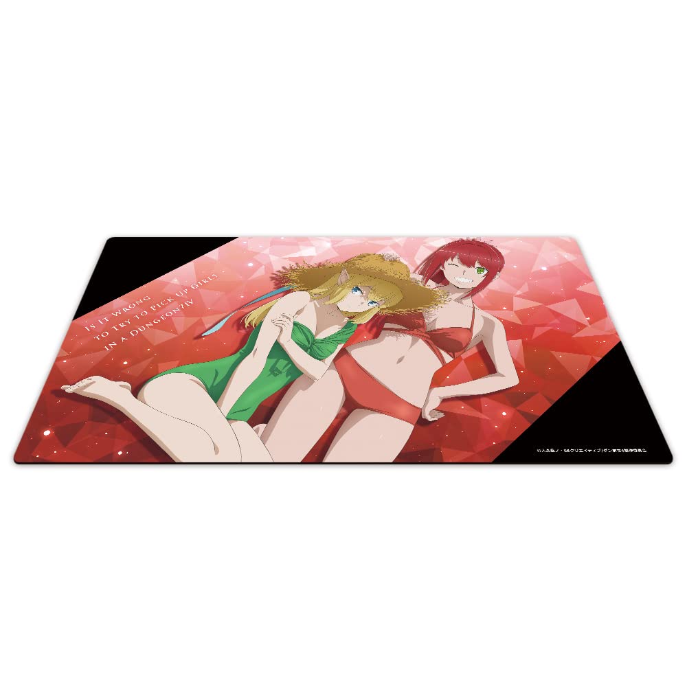 Is It Wrong to Try to Pick Up Girls in a Dungeon? IV Character Rubber Mat B [Ryu & Alize]