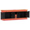 VidaXL Meuble TV rose 110x30x40 cm bois massif de manguier 353907