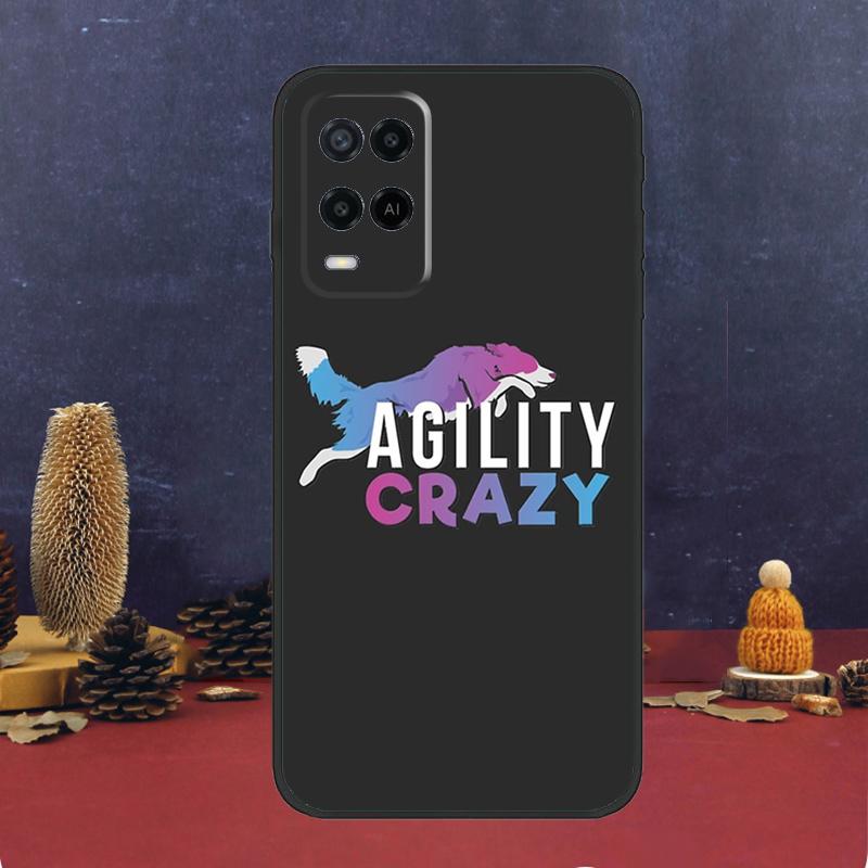 Border Collie Dog Case For Oppo A5 Pro A6 A15 A18 A38 A58 A78 A98 A54 A74 A94 A17 A57 A80 A60 A40 A16 A76 A96
