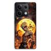 Phone Case - MANIACASE - Xiaomi Redmi Note 13 5G - Silicone TPU - Black - Naruto Moon 3D