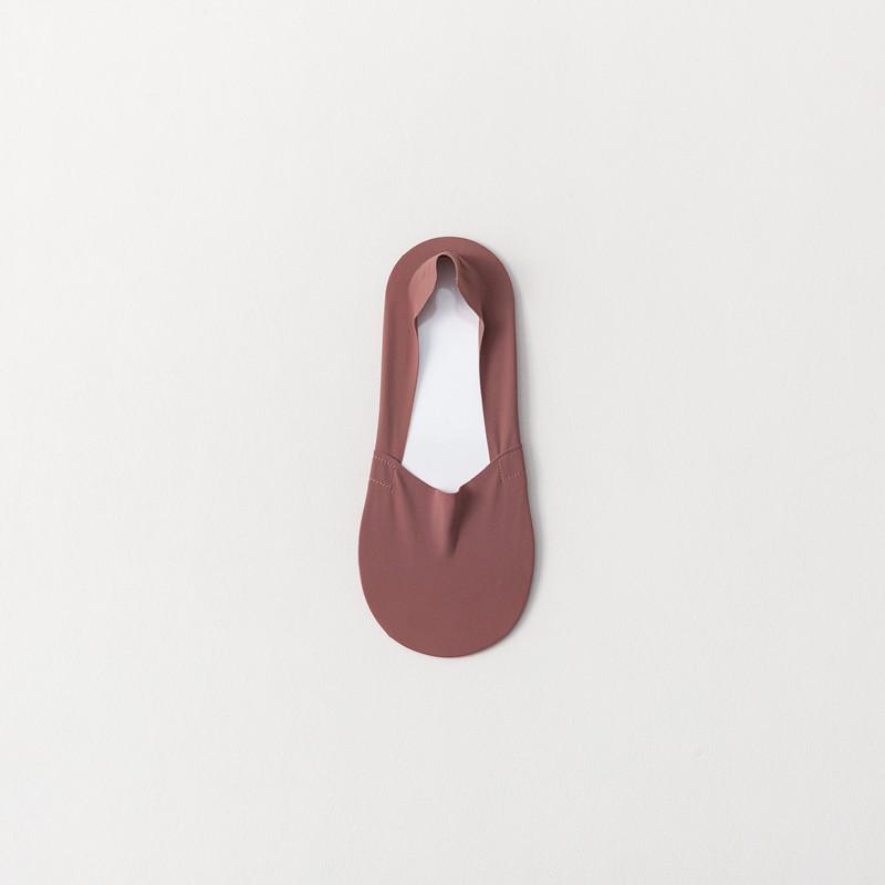 Women's Summer Non-Slip Invisible Boat Socks - Thin Cotton, Ice Silk, Low-Cut Design