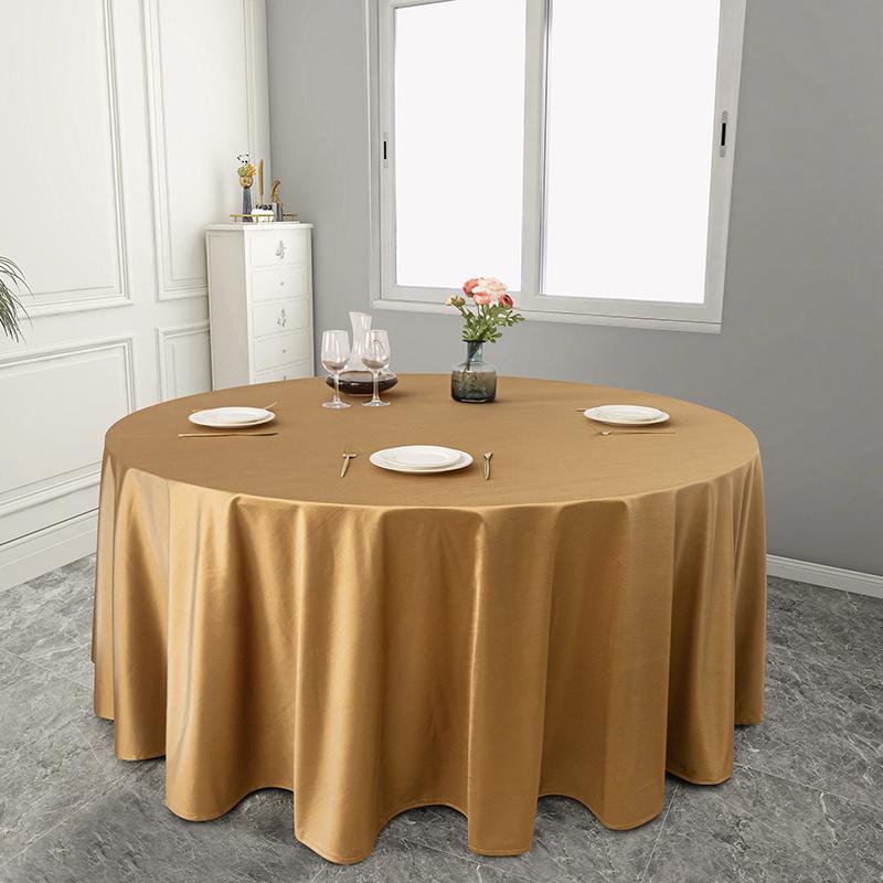 Чистый цвет современная минималистская атласная скатерть утолщенная многоцветная — фото 16